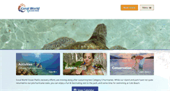 Desktop Screenshot of coralworldvi.com